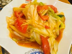 葡汁炒什菜-番茄屋葡式美食(总店)