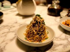 凉拌天目山笋干-湖滨28中餐厅·西湖宴·杭州君悦酒店