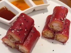 红米脆皮鲜虾肠粉-蝴蝶里·粤菜·点心(龙湖杭州金沙天街店)