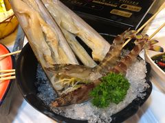 -鲜入围煮花胶鸡海鲜火锅