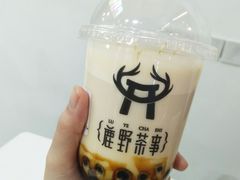 炙烧黑糖鲜奶-鹿野茶事(开元盛世店)