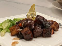 黑金雪花牛肉粒-上海和平饭店龙凤厅 Dragon Phoenix