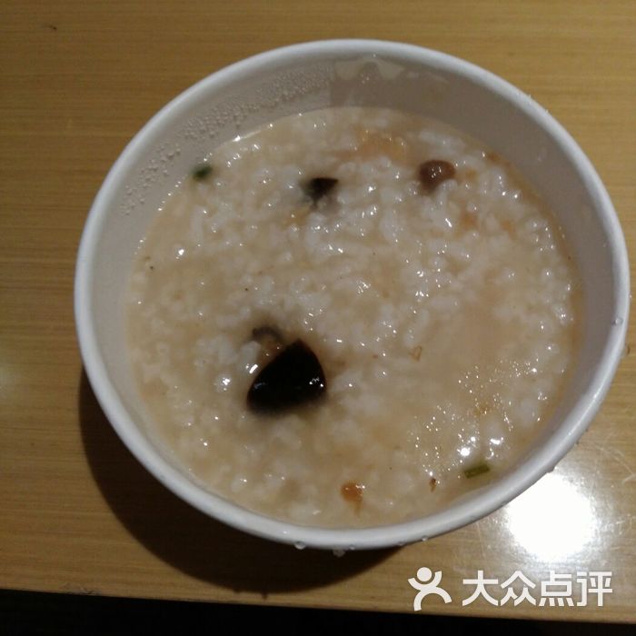 肯德基冬菇滑鸡粥图片