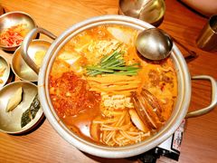 泡菜肥牛部队锅-春熙台韩国料理·章鱼肥牛(西丽店)