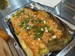 蒜蓉烤茄子-小板凳(四公里店)