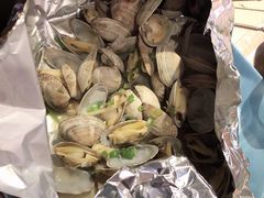 锡纸花蚬子-街角等你.大连海鲜烧烤(西安路店)