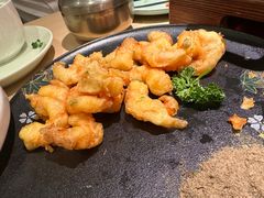 招牌炸虾仁-吕氏疙瘩汤·海鲜新鲁菜(凯德mall新都心店)