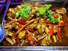 姜辣味牛蛙平锅-蘭奢雅集·江浙菜(青山江滩店)