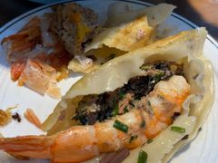 肉三鲜锅贴-春水锅贴·传统鲁菜(大明湖店)