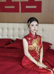 -禾米旗袍妈妈装礼服定制(嘉业国贸店)