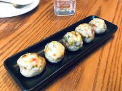 芝士鲜虾焗小蘑菇-SEN CASTLE城堡西餐(创意设计中心店)