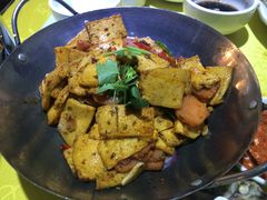 干锅千叶豆腐-老毛手抓·盐池滩羊非遗手抓(宁夏总店)