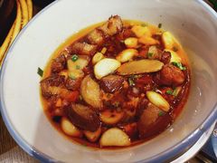-廖师傅大蒜炒腊肉(袁家岭店)