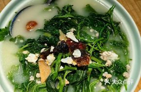 Double Egg with Superior Soup Mulberry Shoots
