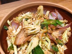 干锅花菜-兔槽江湖菜·重庆璧山兔(水围店)