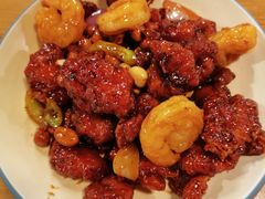 椒香虾仁爆鸡球-陈傻子餐厅(世纪都会店)