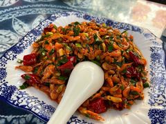 韭菜炒虾-老宅子私房菜馆(大理古城店)