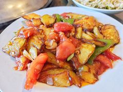 烧茄子-姥家大锅台水库渔家