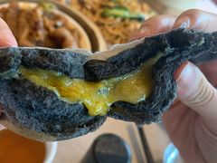 黑金流沙包-东莞塘厦三正半山温泉酒店·汉宫中餐厅
