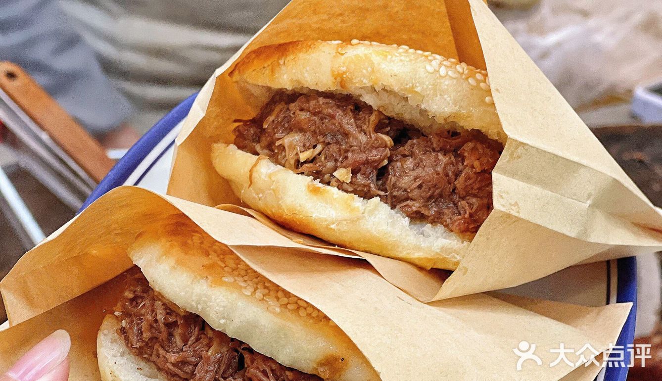 在冬季❗️这口牛肉烧饼配羊汤❗️