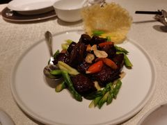 黑金雪花牛肉粒-上海和平饭店龙凤厅 Dragon Phoenix