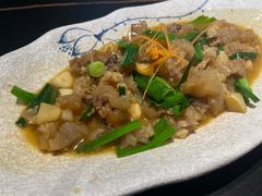 牛筋炒大蒜叶-浙C老邻舍(西城海错店)