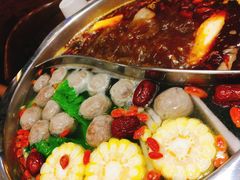 麻辣鸳鸯锅底-牛a潮汕鲜牛肉粿条(天河北店)