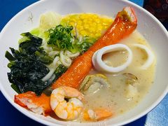 蟹柳海鲜乌冬面-彗星餐厅(香港迪士尼乐园)