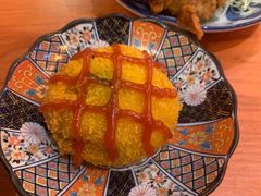 口蘑土豆饼咖喱-金龙咖喱