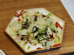 碧绿酸菜炒笋衣-小堂宴·老厦门码头小炒(厦大店)