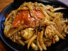 白蟹炒年糕-台州老六海鲜面馆(上南总店)