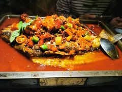 混椒魔王烤鱼-探鱼·鲜青椒爽麻烤鱼(番禺万达店)