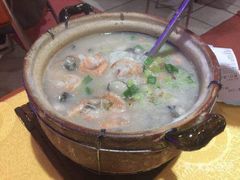 海鲜砂锅粥-阿古海鲜大排档(青澳湾自然之门六年好店)