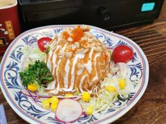 炸温泉蛋土豆泥沙律-仙隐小鹿中華の日料(正弘城店)