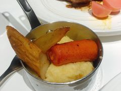 英式土豆泥配黄油烤蔬菜-K·Kitchen KK牛扒厨房(江南西店)