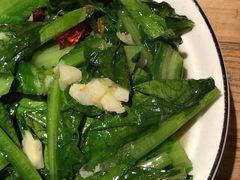 蒜蓉炒笋尖-树厨贵州菜(大十字店)