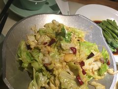 干锅圆白菜-绿茶餐厅(西单老佛爷店)