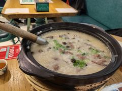 蔬菜牛肉粥-潮粥荟·潮汕砂锅粥(朝阳大悦城店)