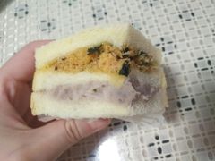 芋泥肉松三明治-丁香西饼屋(桂林路店)
