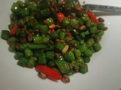 海瓜子肉炒四季豆-四道菜·福建海蛎煎(世欧广场店)