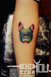 狗纹身-北京蚩尤刺青