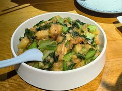 土豆泥小白菜-山丹丹西北菜(金贸大厦店)