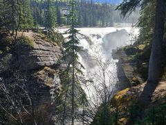 -阿萨巴斯卡瀑布观景点