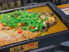 -探鱼·鲜青椒爽麻烤鱼(苏宁广场店)