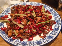 干煸辣子鸡-汉小城·老铫子藕汤·乡野湖北菜(江汉路吉庆街店)