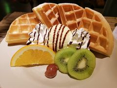 水果冰淇淋松饼-漫咖啡(银泰创意城店)