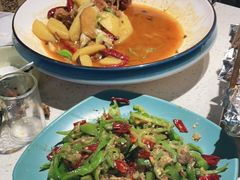 大盘鸡拌面-刀郎牛肉面新疆餐厅·烧烤(清真通州珠江国际城店)