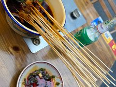 -拈签一笑黄牛肉辣卤串串