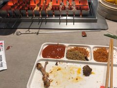 现穿羊肉串-丰茂烤串(钦州北路店)