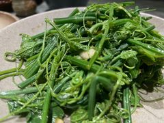 椒麻丝瓜尖-兰溪小馆(东直门簋街店)